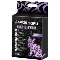 AnimAll Tofu наповнювач для котячого туалету 10 л - соєвий, з ароматом лаванди (4820224500898) 