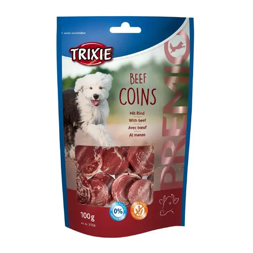Trixie PREMIO Beef Coins ЛАСОЩІ Premium собаки (з яловичиною) 100 г