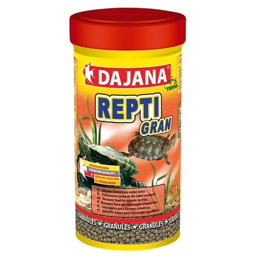 ReptiGran корм для всіх видів водяних черепах 45 г - гранули (8594000250296)